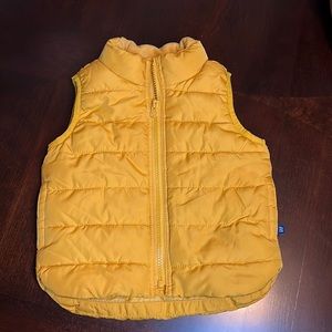 Yellow Baby Gap Vest